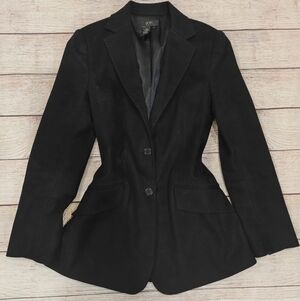 ⭐ BCBG Max Azria Collection Wool Blazer Size 2 Y2K